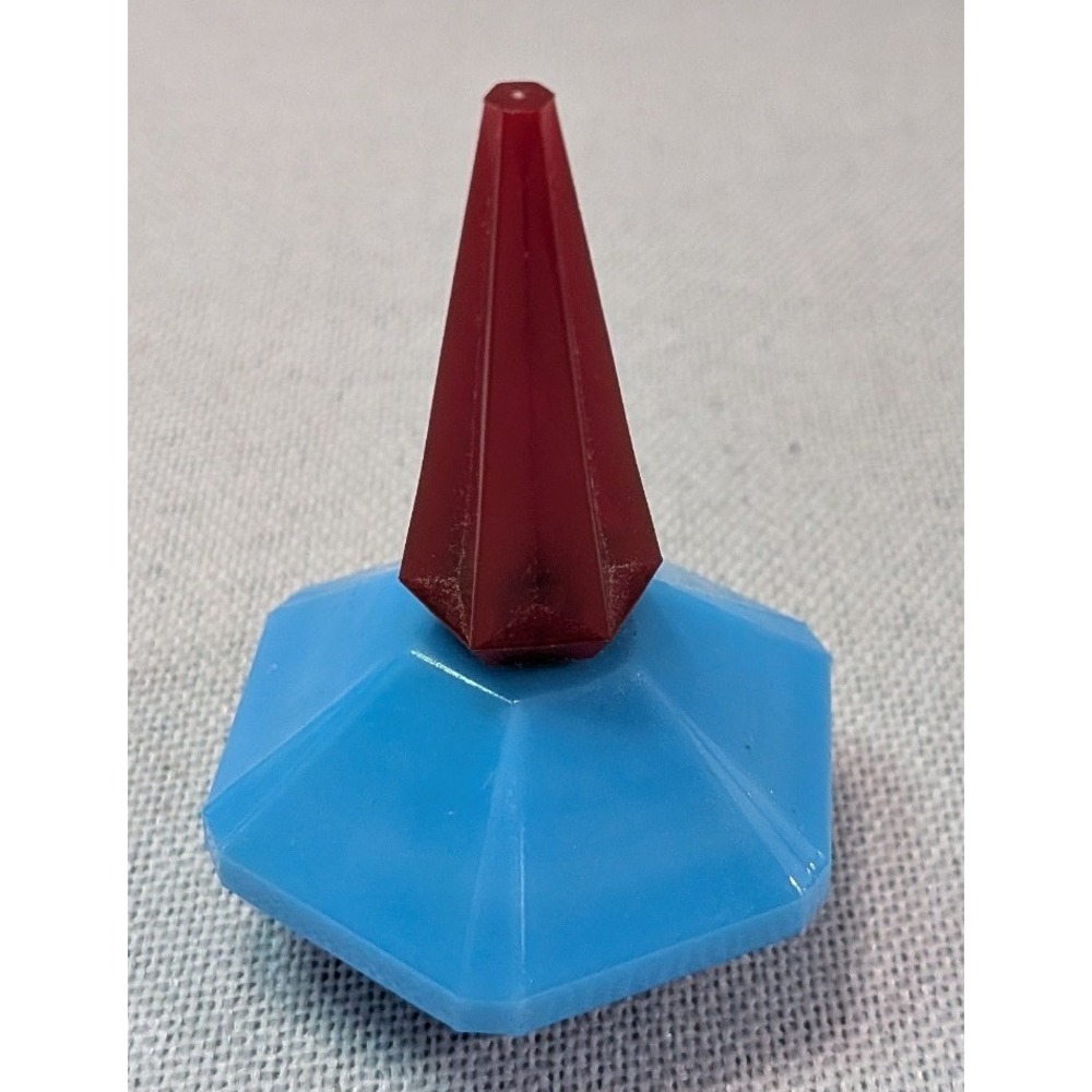 Cacharel LouLou Perfume Bottle Women 5ml Blue Red Excellent Vintage Miniature